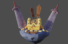 Udemy - Game Asset Creation Modeling Texture Painting in Blender