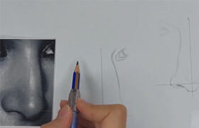 Udemy - Black pen drawing and painting from beginner to advanced