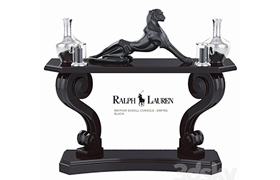 Ralph Lauren mayfair scroll console Eichholtz Cheetah
