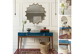 Decor set with basket