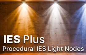IES Plus - Procedural IES Light Nodes