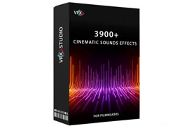 VfxStudio - 3900+ Cinematic Sound Effects For Filmmakers - 声音素材