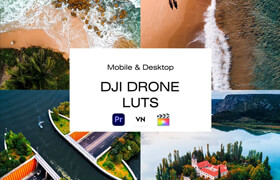 DJI Drone LUTs Color Grading For Video - lut