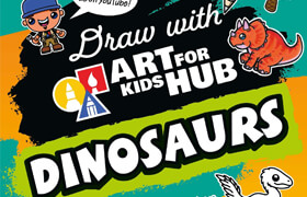 Draw with Art for Kids Hub Dinosaurs (Draw With Art For Kids Hub) - True EPUB - book