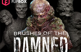 FlippedNormals - Brushes of the Damned - Blender & Zbrush FlipBox