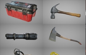Artstation - Ultra Realistic Tools By AlexBes - 模型
