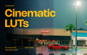 Motion Array - Cinematic Look LUTs by EasyEdit