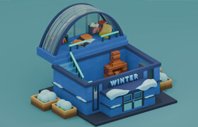 Udemy - Blender - A Suitcase Of Stories (Winter Tales)
