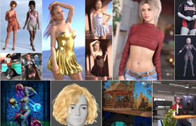 Daz 3D Poser Bundle 4 November 2025