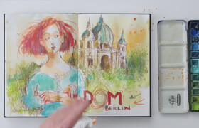 Domestika - Artistic Watercolor Sketching Dare to Express Your Ideas