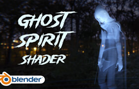 Ghost Spirit Shader - blender