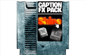 Sparvol - Caption Fx Pack