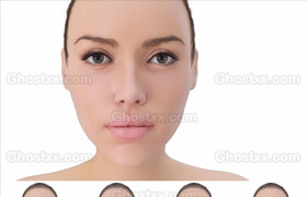 CGTrader - Female Rigged Low-poly 3D model