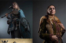 Artstation 网站的9套人物高清参考照片素材