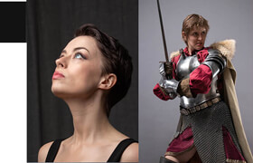 Artstation 系列的11套人物参考照片素材包