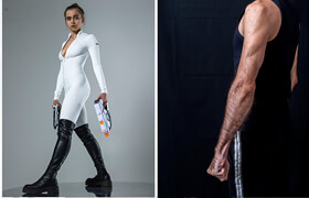 Artstation网站的14套人物和肢体动作参考照片素材