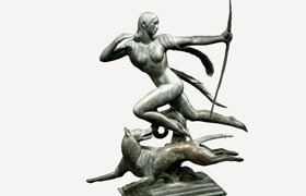 Polycam - Diana and a Hound - 模型