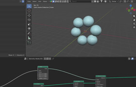 Skillshare - Blender Parametric Modeling  Procedural Propellers in Geometry Nodes