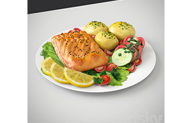 Fish with Vegetables