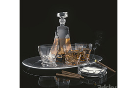 Decanter Sapphire set of 6