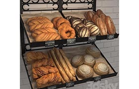 Rack with bread