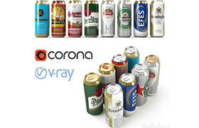 Beer in aluminum cans 2