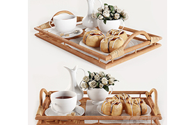 Breakfast on the tray W003