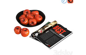 Fruit bowls red apples