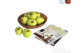 Fruit Bowls Green apples