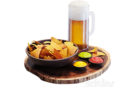 Food Set 09 Chips and Beer