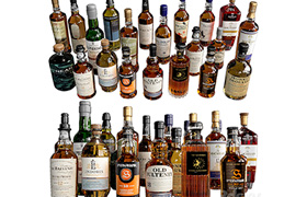 WHISKEY AND SCOTCH BOTTLE COLLECTION NO4