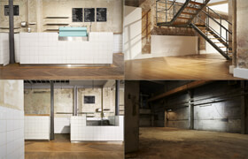 Adobe Interior Common Space - 材质