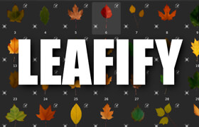 Leafify - 40 Leaf-Leaves Texture Alphas