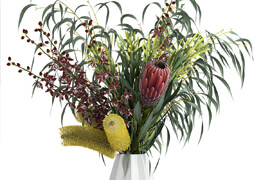 Bouquet in Katsura vase