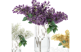 Bouquet of flowers in a vase 63