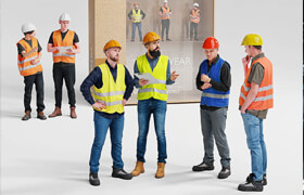 Humano 3D - 2506 Workwear - 模型