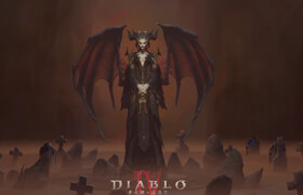 Patreon - Diablo IV - Lilith Character Modeling - Blender