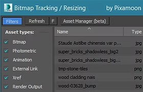 Pixamoon - Bitmap Tracking Resizing