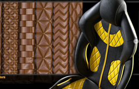 Artstation - 40 Fabric Stitches Pattern - Standard License