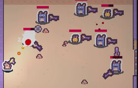 Udemy - Godot 2D Academy Learn how to create a Topdown Shooter Game