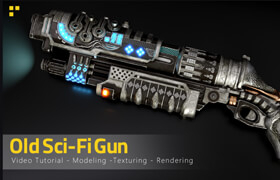 Artstation - Old Sci-Fi Gun - 教程