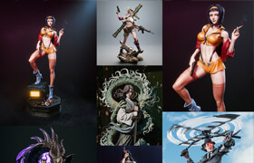 3D-Print Models Bundle 3 - CA 3D Studios 28.8 GB