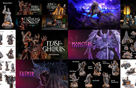 3D-Print Models Bundle 4 - Loot Studios 294 GB