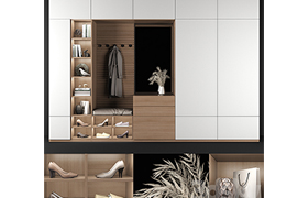 Furniture composition for hallway 69