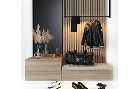 Decorative set in the hall 6