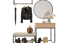 Decorative set in the hall 7