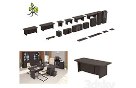 Set Office furniture maste