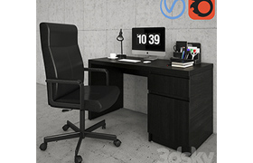 Millberget and Malm Desk