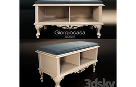 Giorgiocasa bench in fabric