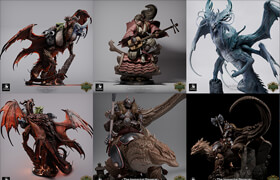 Rescale Miniatures - 3D-Print Models Bundle 135GB